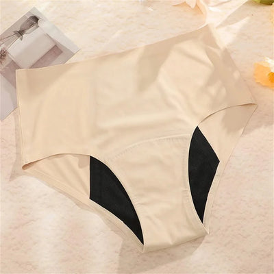 Seamless High Waist Menstrual Panties Women Physiological 4 Layers Leak Proof Underwear Sexy Briefs No Trace Breathable Panties