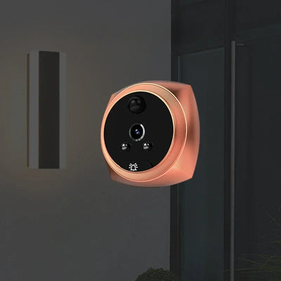3.5" Monitor Video Doorbell Digital Viewer Video-eye Door Peephole Camera Photo Record Night Vision Human Detection 200W Pixels