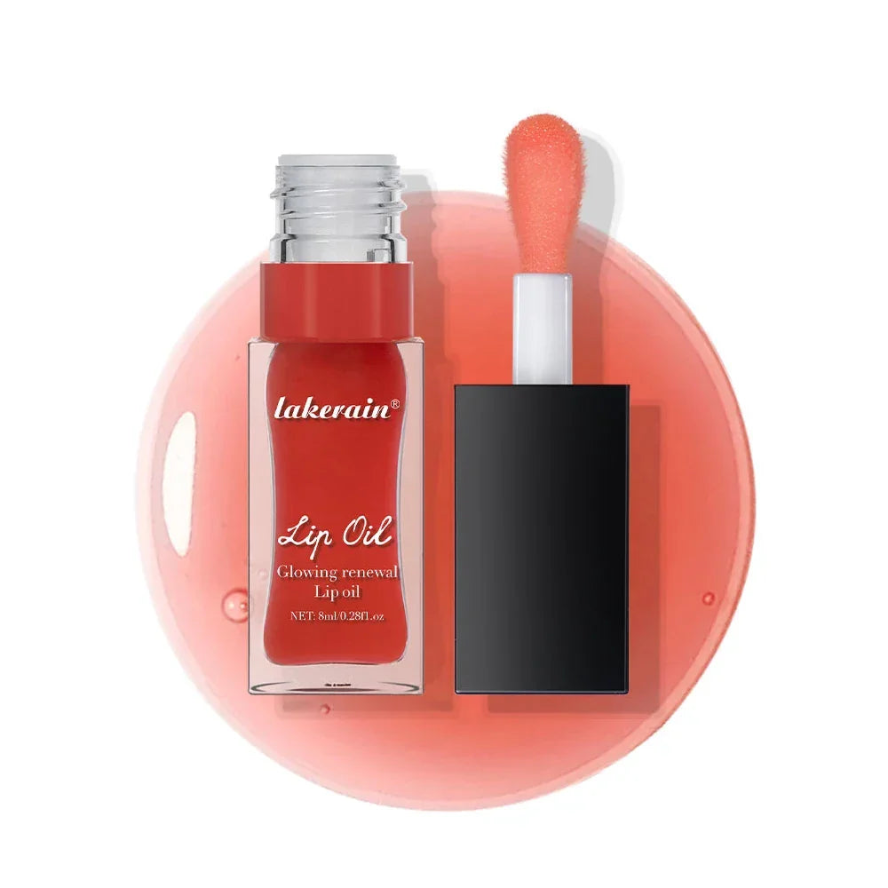 Glow Reviver Lip Oil Nourishing Tinted Lip Oil For A High-shine Finish Infused With Apricot Oil Rose Colors  Mirror Moisturizing
