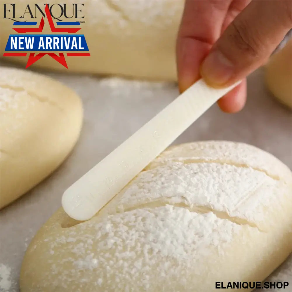 Baguette & Pizza Bread Slicing Knife – Carbon Steel Blade Pastry Cutter