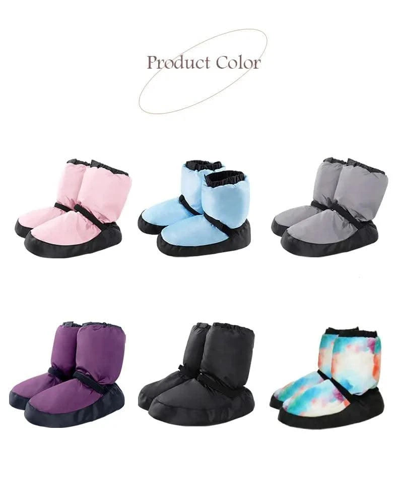 Ballet Dance Shoes Boots warmup Training Shoes Ballerina Boots