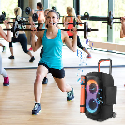 Speaker Carry Cover Waterproof Padded Speaker Protective Cover Double-Sided Speaker Storage Bag for JBL PARTYBOX Storage Bag