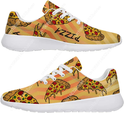 Pizza Shoes for Women Men Sneakers Sport Tennis Running Shoes Gifts for Friends