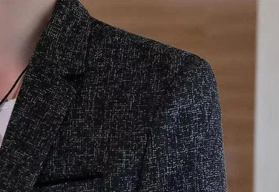 Plaid Male Blazer Brown Men's Suit Jackets Single Breasted Coat Fashion 2024 Fashionable High Quality Classic Luxury Designer