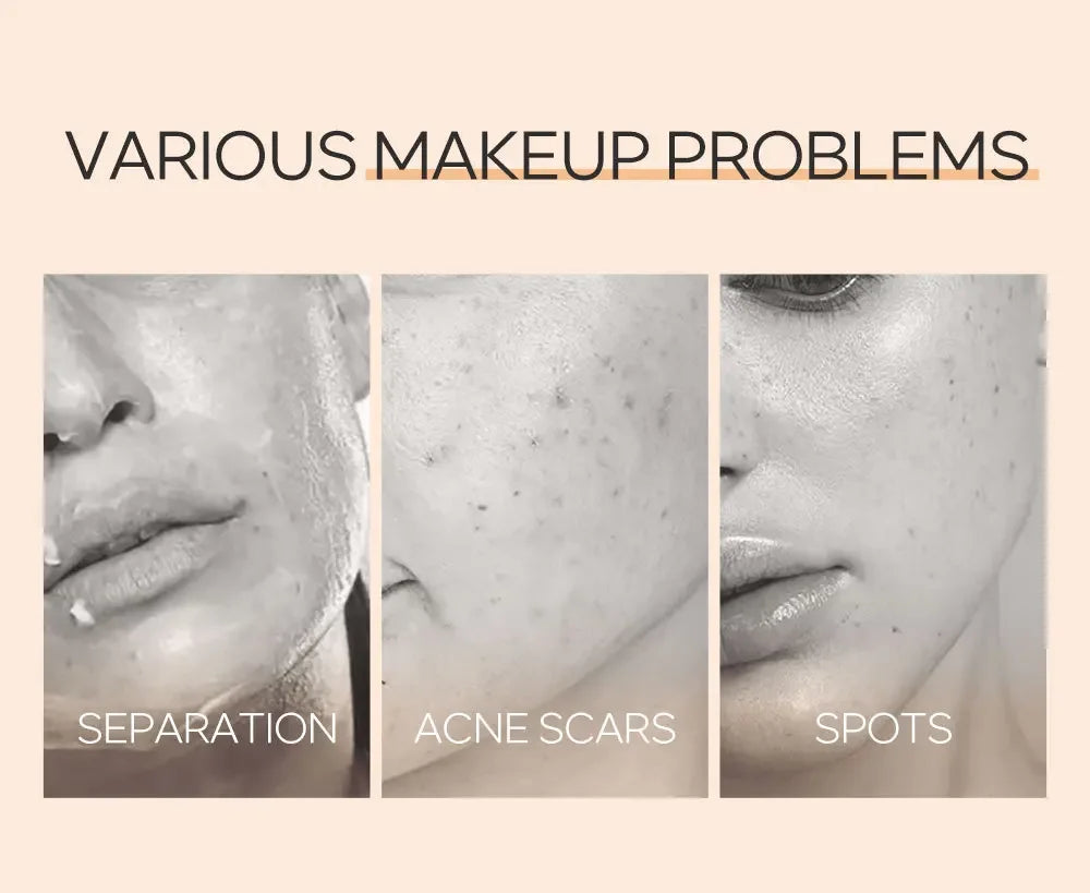 6-color optional concealer BB cream 30ml natural facial concealer primer