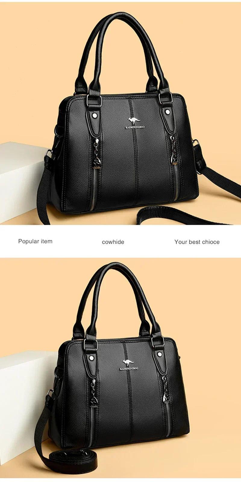 Luxury handbags woman bags designer big shoulder for women’s 2024 trendy large capacity ladies leather hand casual tote