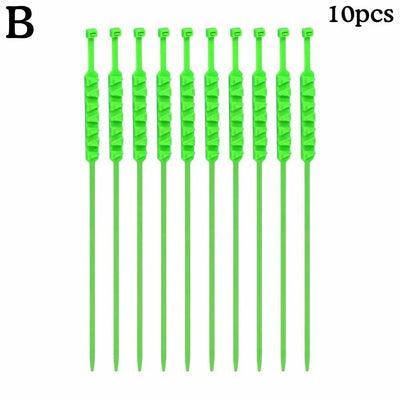 10pcs Anti-Skid Snow Chains for Motorcycles Bicycles Winter Tire Wheels Non-slip Cable Ties Motorbike Emergency Tire Chain Tool