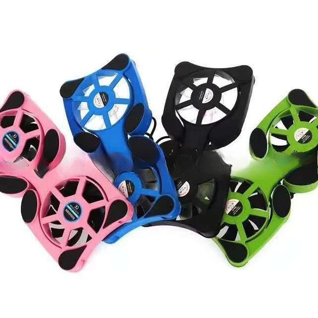 Cooler Stand Laptop Cooler Low Noise Cooling Portable Ultra Slim Gaming Laptop Cooling Pad Prevent Overheatin for 13inch Laptop