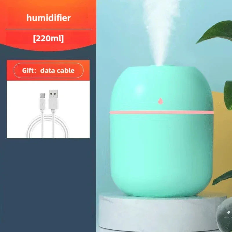 Car Diffuser Humidifier Auto Air Purifier Air Freshener with Colorful Atmosphere Lamp For Car Aromatherapy Diffuser Fresh