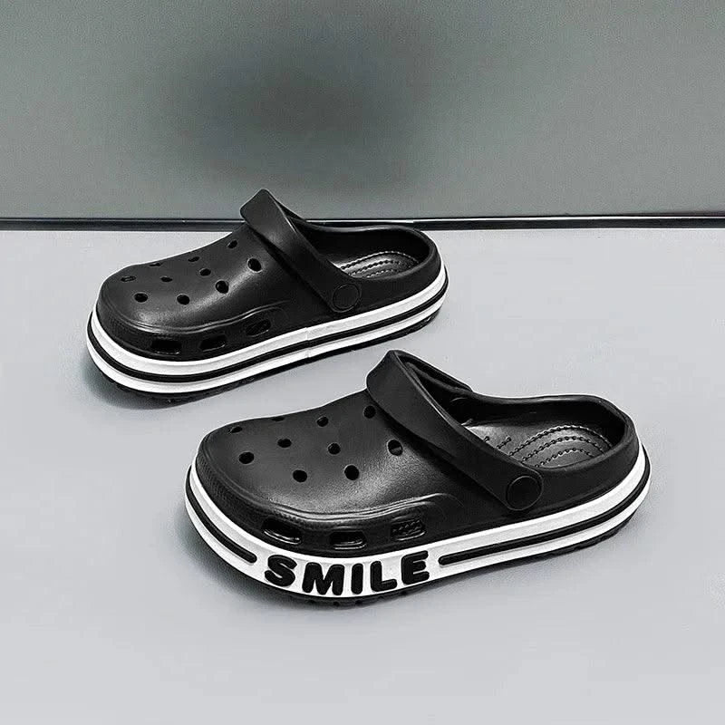 Luxury Children Clogs Girls Boy Slippers Sandals Summer Beach Indoor Slides Thick Sole Comfortable Sports Boy Shoes Slippers