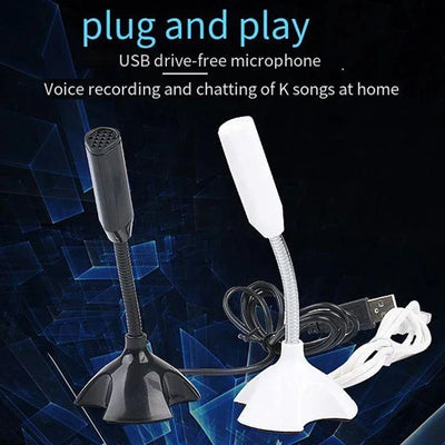 High Quality Adjustable USB Microphone for laptop and Computers Studio Singing Gaming Streaming Mikrofon Stand Mic