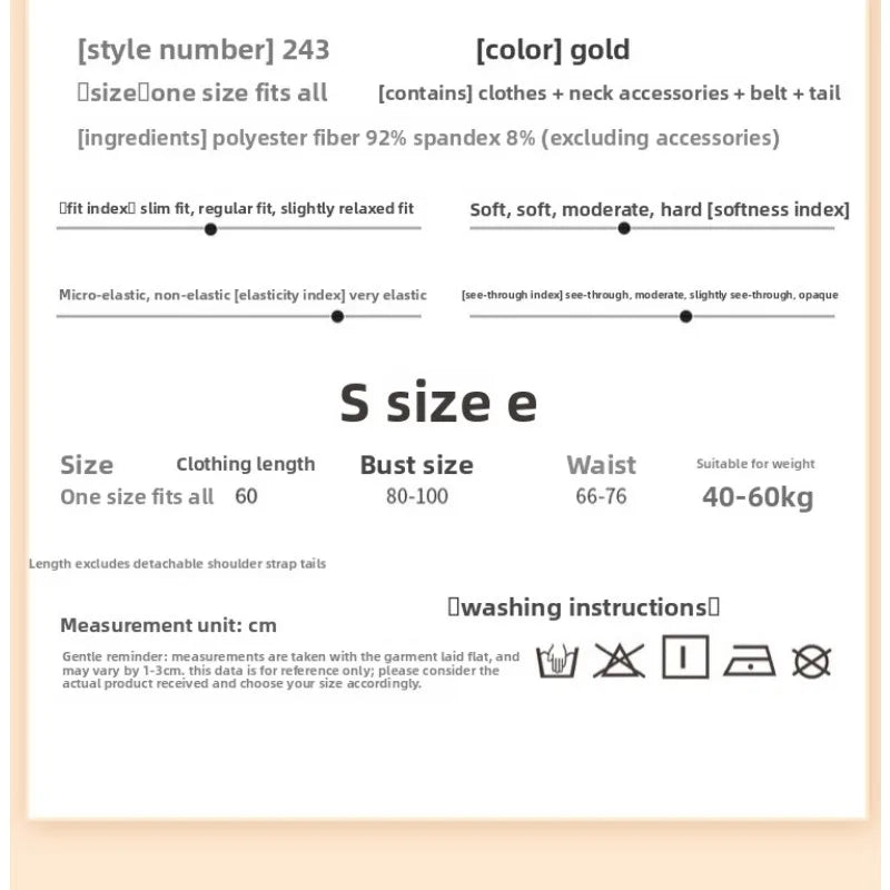 Christmas Cosplay Dance Performance Costume Christmas Uniform Dress for Women