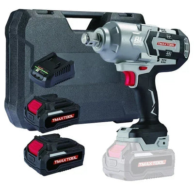 Power Tools 3 Speed Adjustable 21V 3/4 Inch 1200N.m Brushless Cordless Electric Torque Heavy du Impact Wrench