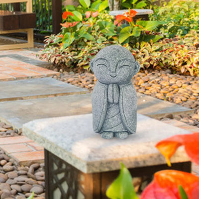 Buddha Aquarium Decor Accessories Dolls Mini Creative Small Statue Buddha Statue for Car Home Decor Teahouse Tabletop Indoor