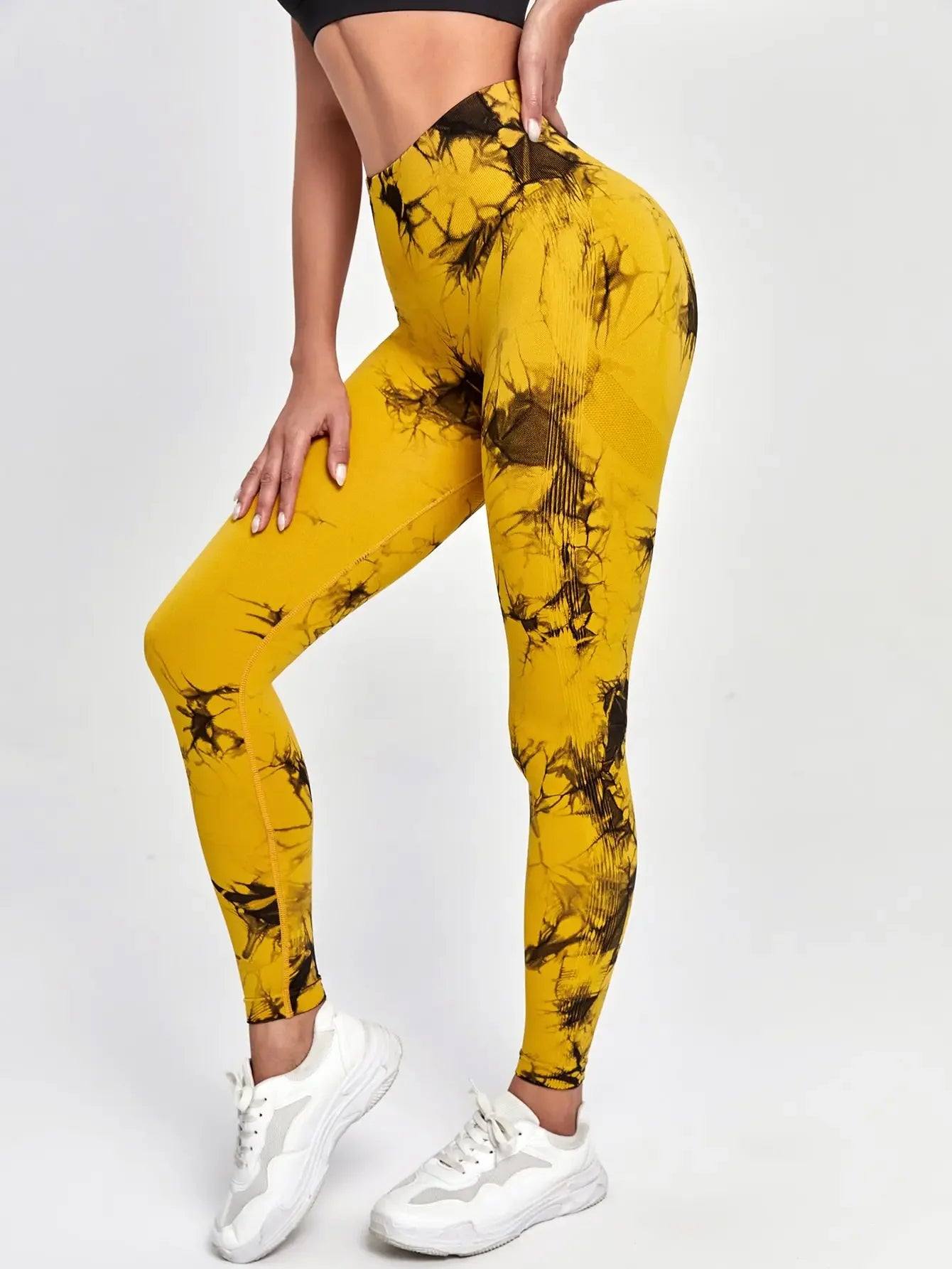 Tie Dye Yoga Sport Leggings For Women