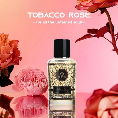 TROVEZ Tobacco Rose 100ml Perfume Long-lasting Fragrance Rich Unisex Perfume Scent Gifts Aroma Body Spray Perfumes for Men Women