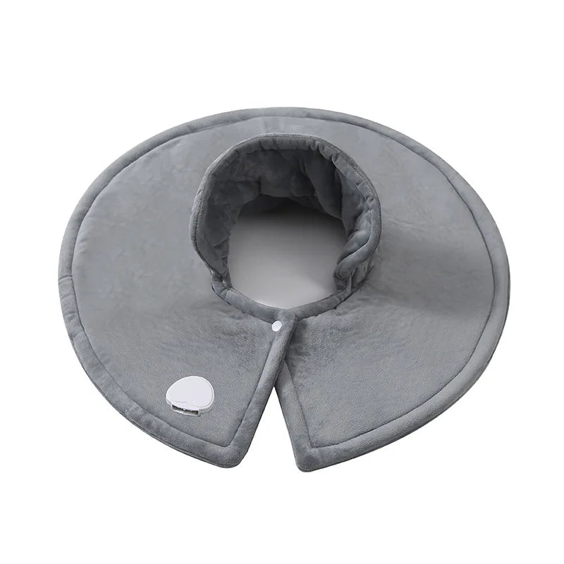 Thermal Blankets Hot Compress Heated Shawl for Shoulder Back Neck Body Grey Electric Heating Pad for Office Home Warmer Mat