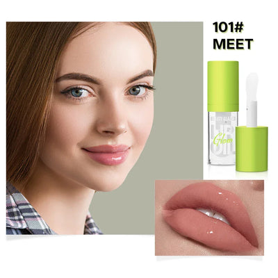 Beauty Glazed Rare Bright Lustrous Lip Essence Moisturizing Shine Shimmer Plumping Lip Tint  Care Oil Gloss for Lip Enhancement
