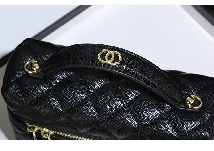 Fashion-forward women’s leather handbag crossbody shoulder bag designer inspired tote purse for work and social events