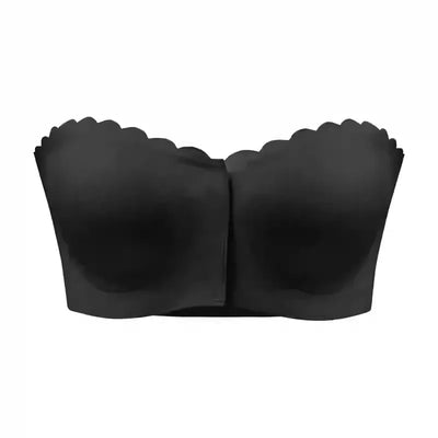 Women Invisible Bra for Women Front Buckle Push Up Seamless Bra Strapless