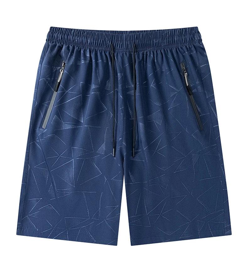 Workout Athletics Men Jogging Sportswear Dry Fit Sports Homme Pants Running Sport Ice Silk Shorts Men's Gym Sweatpants Clothing