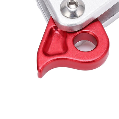 Rope Grab High Strength Safe Easily Use Slide Light Practical Lanyard Arborist Gear Kit for Mountaineering Climbing Rope Grabber