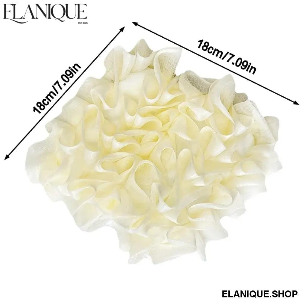 Loofah Bath Ball with Soap Dispenser – Daily Exfoliating Body Scrub