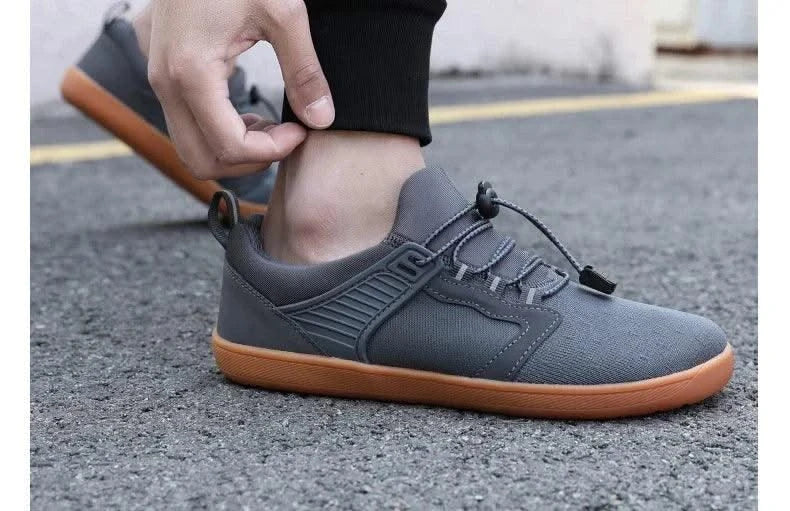 2024 White Wide Barefoot Flats Shoes for Women Outdoor Women's Minimalist Shoes Wide Toe Casual Walking Shoes Running Exercise