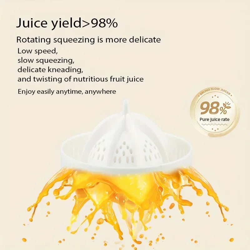 Cordless Baby Food Processor, Auto Pulp Separation for Homemade Infant Meals, Juice & Toddler Snacks