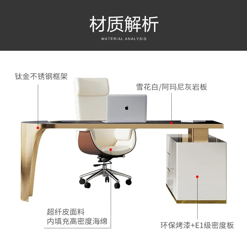 Computer Offices Modern Office Desks Bedroom Desk Furniture Supplies Accessories Organizer Sedentary Table Desktop Tv Mesa L