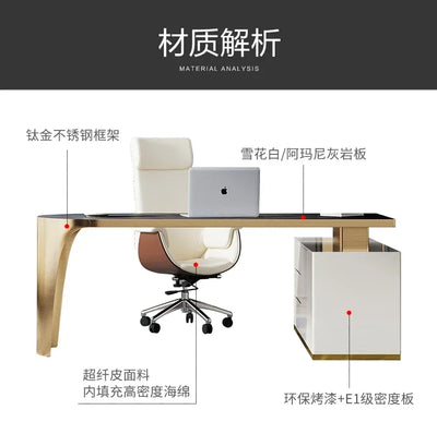 Computer Offices Modern Office Desks Bedroom Desk Furniture Supplies Accessories Organizer Sedentary Table Desktop Tv Mesa L