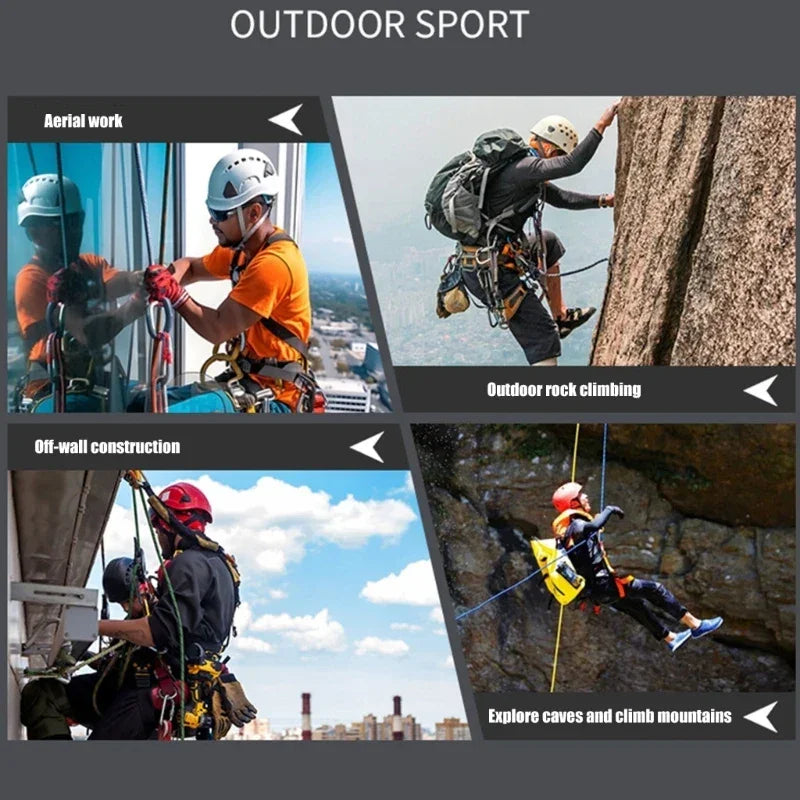 Aluminum Alloys Downhills Descender Rappel Belays Abseiling Mountaineering Device for Rock Climbing and Succour