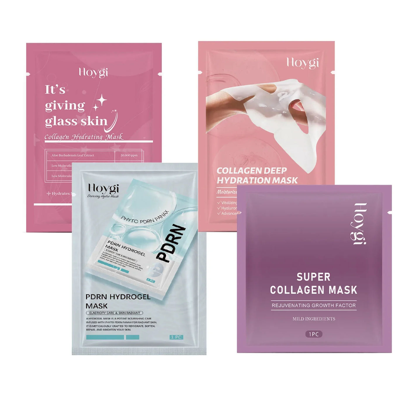 Collagen Face Mask Anti Aging Firming Moisturizing Refreshing Shrink Pore Brightening Overnight Mask Hyaluronic Acid Facial Mask