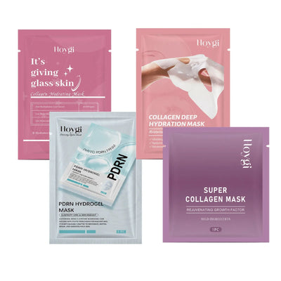 Collagen Face Mask Anti Aging Firming Moisturizing Refreshing Shrink Pore Brightening Overnight Mask Hyaluronic Acid Facial Mask