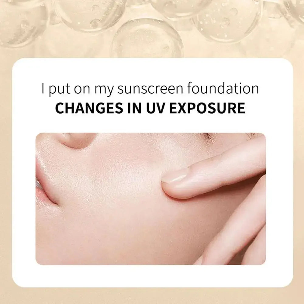 CC Cream With SPF 50 Color Correcting Cream SPF 50 Sunscreen Full Coverage Foundation Lightweight Foundation Moisturizing