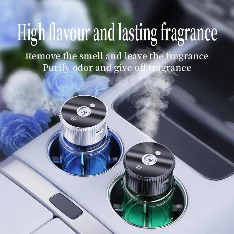 Smart car fragrance diffuser; car fragrance; automatic car fragrance diffuser; starry ceiling environment. USB car fragrance dif