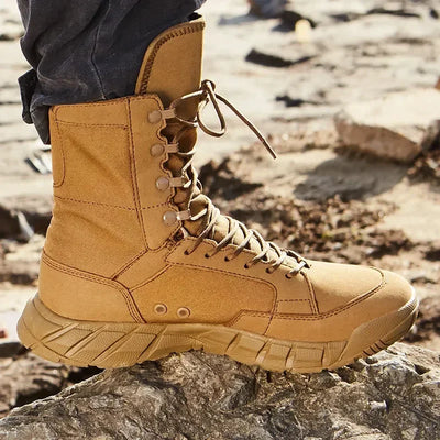 Outdoor Climbing Training Water Resistant High Shoes Hunting Hiking Tactical Boots Men Women Hunting Hiking Desert  Boot