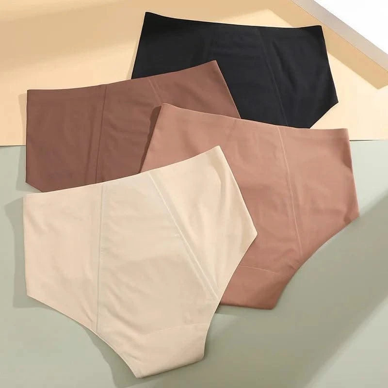Seamless High Waist Menstrual Panties Women Physiological 4 Layers Leak Proof Underwear Sexy Briefs No Trace Breathable Panties
