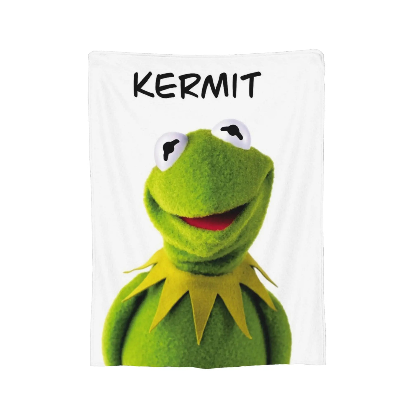 Kermit Muppet Muppets Blankets Fleece Textile Decor   Multifunction Super Warm Throw Blankets for Bed Office Bedspreads