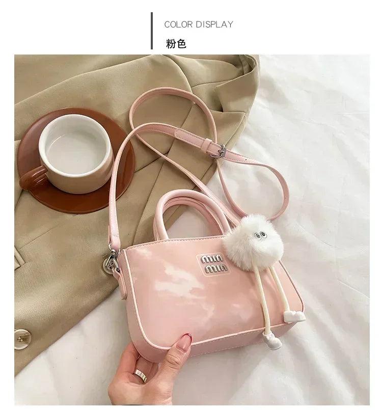 2025 new women’s luxury handbag designer small square purse fashion top handle crossbody bag elegant shoulder trendy