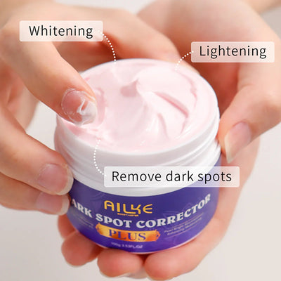 AILKE Premium Skin Lightening Cream - Dark Spot Corrector for Uneven Skin Tone - Face, Body, Underarm, Knees, Elbows, Knuckle