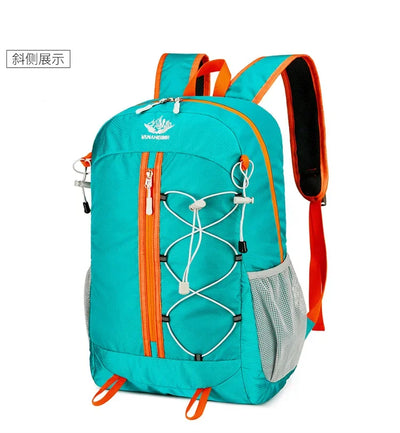 Outdoor Backpack Oxford Buden Mountain Riding Backpack Ultra Light Multifunctional Casual Foldable Backpack Large Capacity