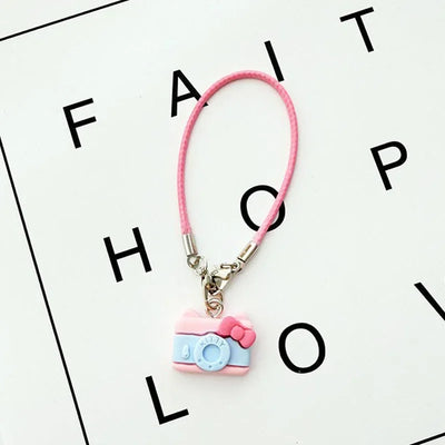 Labubu Accessories 17cm Labubu Pendant Camera Water Bottle Bag Accessories Cute Sitting Party Accessories