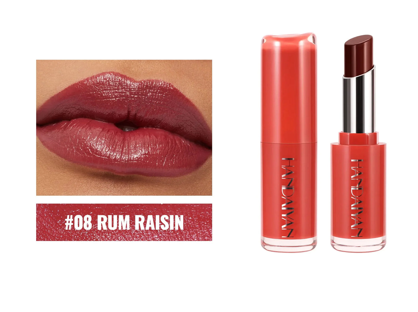 Velvet Matte Lipstick 8 Colors Long Lasting Waterproof Moisturizing Non Stick Lip Makeup For Daily Natural Look