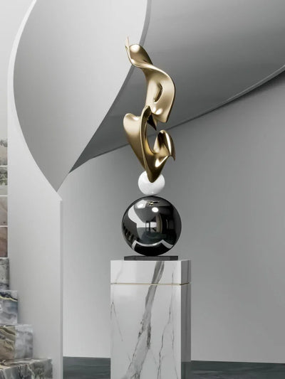 Home Decor Abstract Art Sculpture Large Ornament Living Room Bedside Table Sofa Tea Table Decoration Housewarming Gift