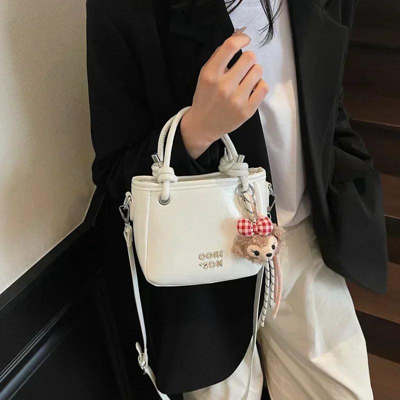 2025 unique women’s handbag designer shoulder purse minimalist bucket & square bag versatile crossbody for work