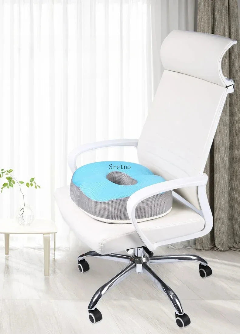 Latex Hemorrhoid Seat Cushion Thickened Office Beautiful Buttocks Pregnant Women Buttocks Pad Hollow Tailbone Protect Cushions