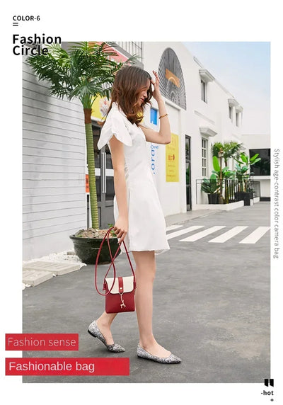 Fashion Handbags Women Bags Designer New Casual Bag Mobile Phone Bag Personality Deer Charm Single Shoulder Diagonal Bag