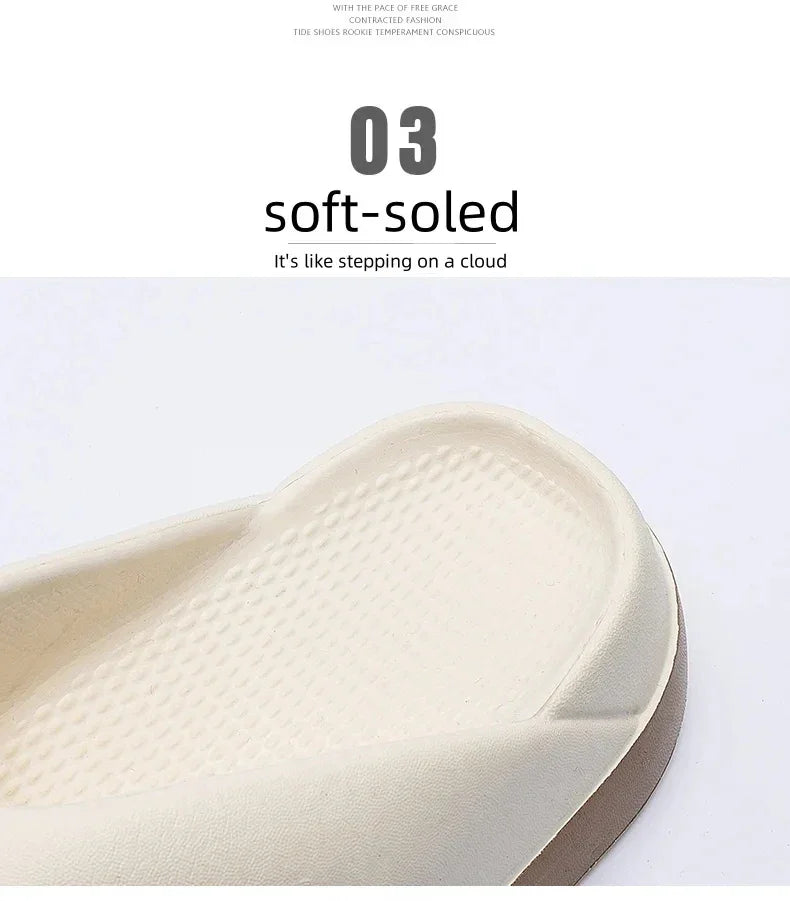 Woman Flip Flops Popular Design Shoes 2025 Trend Casual Platform Sandals Non-slip Outdoor Slippers Unique Features Flat Sandals