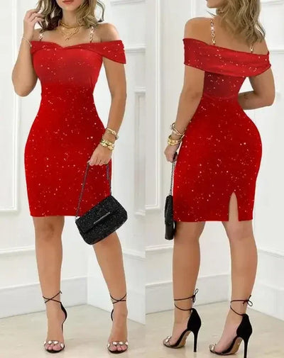 2025 Summer Women's Dresses Fashion Elegant Colorblock Round Neck Sleeveless Casual Bodycon Mini Daily Dress for Female